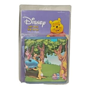 Winnie the Pooh Disney Self-Stick Wallpaper Border 5" X 15' Eeyore Piglet NEW